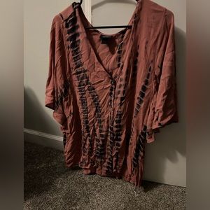 Flowy pink tee